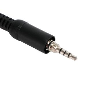 Walkie-Talkie Ear-Hook Headset Oval PTT For ICOM IC-M33 M34 M36 M23 M24 M25