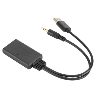 Bluetooth5.0 Receiver Adapter USB 3.5mm Jack Stereo CD Audio For Car AUX Speaker