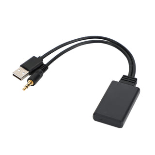 Bluetooth5.0 Receiver Adapter USB 3.5mm Jack Stereo CD Audio For Car AUX Speaker