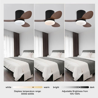 52 Inch Low Profile Ceiling Fan with Remote/App Control