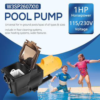 Hayward W3SP2607X10 Super Pump Super Pump 1 HP single speed 115/230V