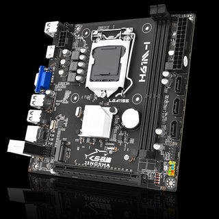 2*DDR3 USB2.0 SATA2 NVME Bluetooth H61M-I Mining Motherboard LGA 1155