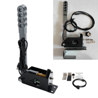 14Bit PC USB Sim Racing Handbrake with clamp for G25/G27/G29/T300/T500 For Asseto Silver