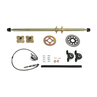 Various ATV Quad Go Kart Rear Live Axle Kit Sprocket Brake Wheel