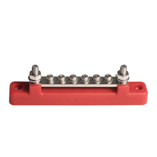 2pcs 6 Way 48V 150A Bus Bar Power Distribution 12xTerminals Block For Car Marine