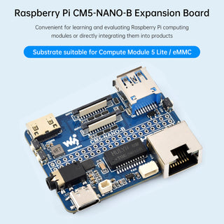 Raspberry CM5 Compute Module IO Baseboard Compute Module 5 Basic Expansion Board