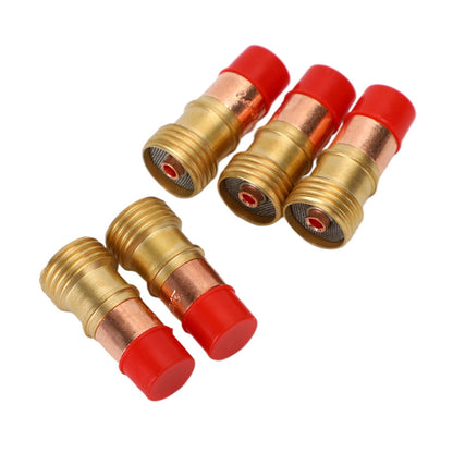 5pcs Tig Welding Torch Stubby Gas Lens 4Gl332 (3/32") For 17/18/26 Generic