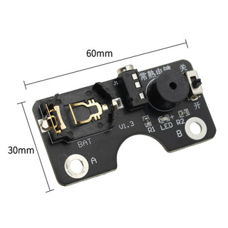 Morse Code CW Transmission Training Key Sound Light Circuit Board For Manual Key