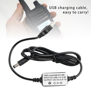 FT4XR/FT65R-USB DC Charger Cable Charger For Yaesu FT4X FT4XR FT25R FT65R Battery