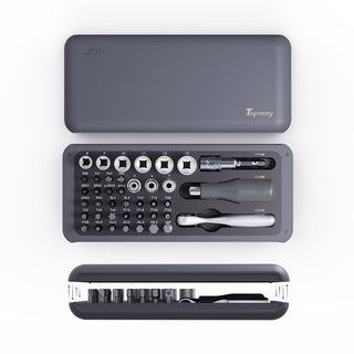 41-in-1 Mini Ratchet Screwdriver Set, Alloy Steel & PC for Electronics & Home Fix
