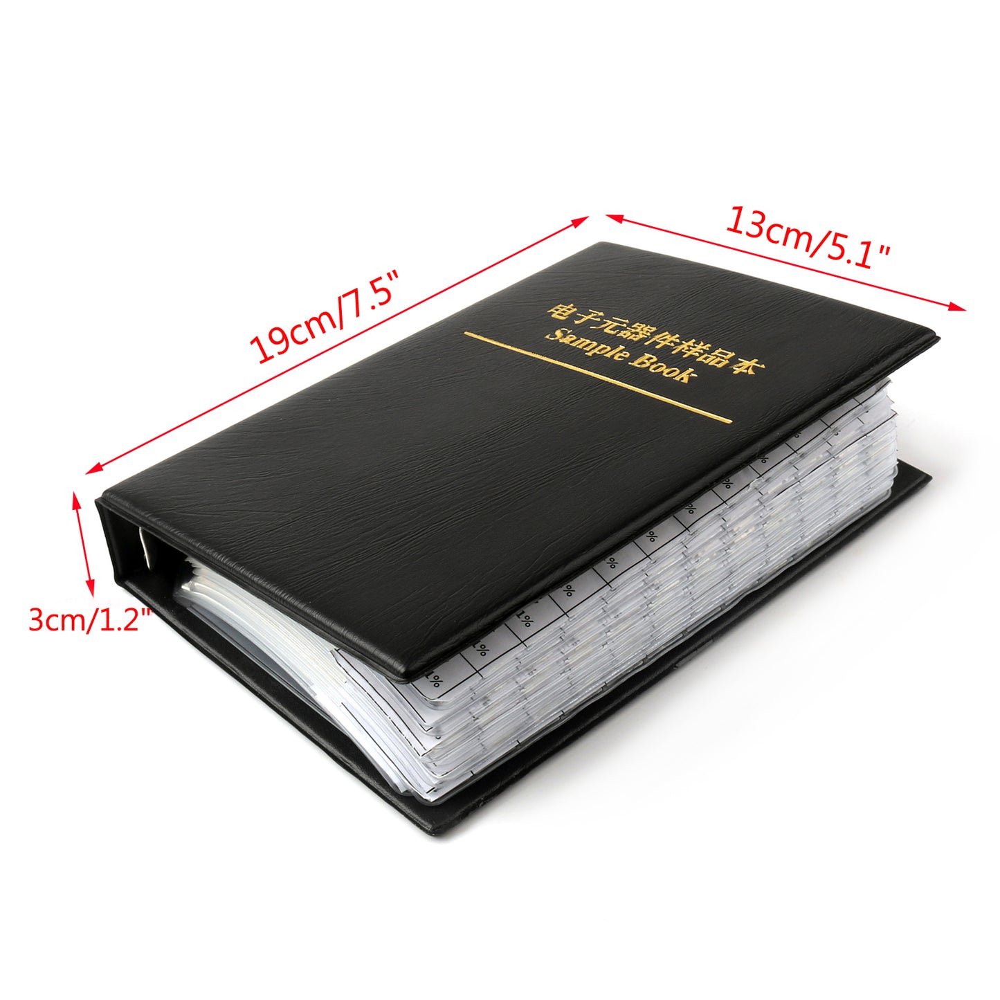 0603 SMD Resistor 1% 170values 4250pcs + Capacitor 90values 2250pcs Sample Book