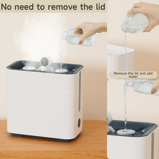 Top-Fill Smart Humidifier - 9.8L Large Capacity, Ultra-Quiet 34dB & Auto Shut-Off