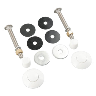 White Diving Board Mount kit 67-209-909-SS 5-1/2“Bolts 1-1/4&2”f/w