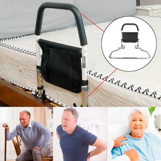 Foldable Bed Rail Safety Assist Handle Hand Guard Grab Bar Elderly Handicap load 200kg