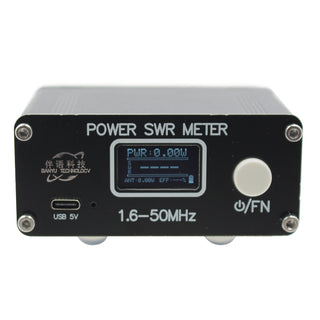 QRP 150W 1.6-50MHz SWR HF Shortwave Standing Wave Meter Power Meter FM/AM/CW/SSB