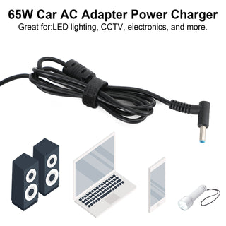 65W Laptop Car Charger Power Supply DC Adapter Universal for HP 19.5V 3.33A