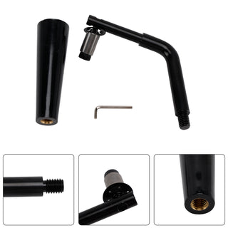 Quadra-Fire Stoves Outfitter-I/II Threaded Door Handle Assembly for PelPro Stoves PP60 PP70 PP130 PP150 PPC90 TSC90 Pleasant Hearth Stoves PH35PS PH50CABPS PH50PS # SRV7093-024D
