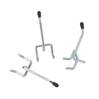 50Pcs Peg Hooks 2 Inch Pegboard Hooks Safety Black Tip Peg Board Hooks