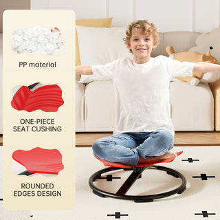 Sit + Spin 360¡ãSensory Spinning Seat Swivel Toy Kids Fish Wobble Chair Stool