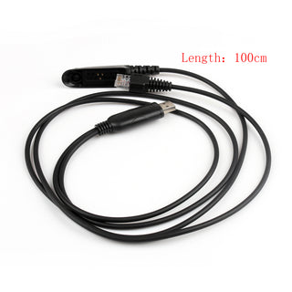 1Pcs 2 in 1 USB Programming Program Cable For GR300 GP328/360 GM338 +CD