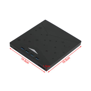 7 in 1 External CD/DVD Burner Drive USB 3.0 Type-c Type A CD-ROM Laptop External CD/DVD Drive for Laptop 7 in 1 USB 3.0 DVD Player Portable