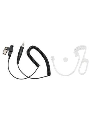 7.1-A3 Single listening Transparent Air Tube Earphone In-ear 7.1mm Headset