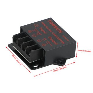 Voltage Converter DC 12/24V To 5V 10A 50W Power Adapter Step Down Regulator
