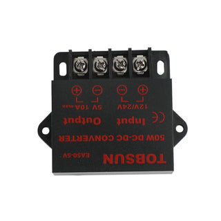 Voltage Converter DC 12/24V To 5V 10A 50W Power Adapter Step Down Regulator