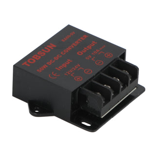 Voltage Converter DC 12/24V To 5V 10A 50W Power Adapter Step Down Regulator