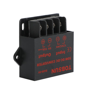 Voltage Converter DC 12/24V To 5V 10A 50W Power Adapter Step Down Regulator