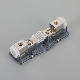 Car Audio 80AMP Inline Mini ANL Fuse Holder Block 4/8 GA IN 4/8 GA OUT with Fuse