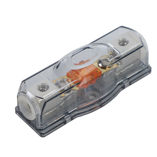 Car Audio 150 A Inline Mini ANL Fuse Holder Block 4/8 GA IN 4/8 GA OUT with Fuse