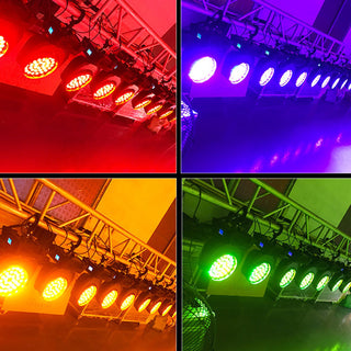 2Pcs 36 x 10W RGBW 4in1 LED Zoom Moving Head 360W Wash Stage Light DMX 15CH