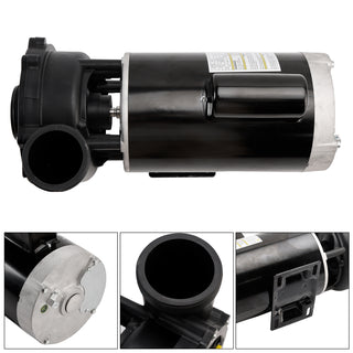 230-Volts Plastics 3721621-1D Executive 56 Frame 4 Horsepower Spa Pump