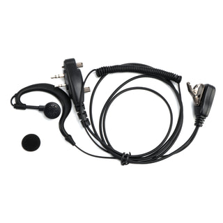 ICOM F1000-011 Curved Earhook Headset For ICOM U86 F4033 V88 U88 G88 T10 Radio