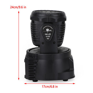 2Pcs 7 x10W Moving Head Stage Light 70W 7 LED RGBW DMX DJ Stage Party Lighting