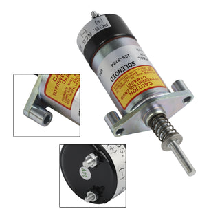 Fuel Shut Off Solenoid For Caterpillar 125-5774 6T-4121 6T4141 6T-4122 6T4122