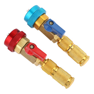 HVAC AC Valve Core High & Low Pressure Quick Remover Install Tool 1/4"