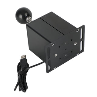6+R USB Simulator H Gear shifter for Logitech G29 G920 Steering Wheel PC Black