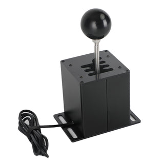 6+R USB Simulator H Gear shifter for Logitech G29 G920 Steering Wheel PC Black