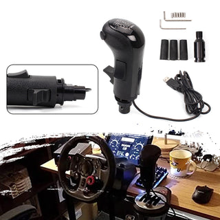 New PC USB Gear Simulator Shifter Knob for Logitech G923 G29 G27 G25 TH8A