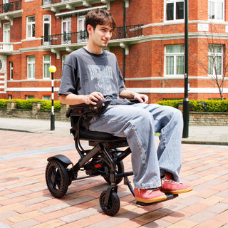 360W Electric Wheelchair – Lightweight Folding Power Chair for Adults & Seniors