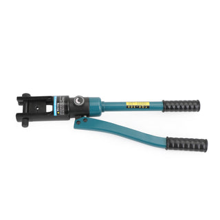 16 Ton Hydraulic Wire Battery Cable Lug Terminal Crimper & Improved Black Dies