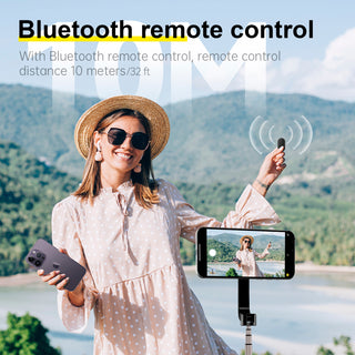 Magnetic Mobile Phone Mini Selfie Stick Magesafe Bluetooth Remote Control Tripod
