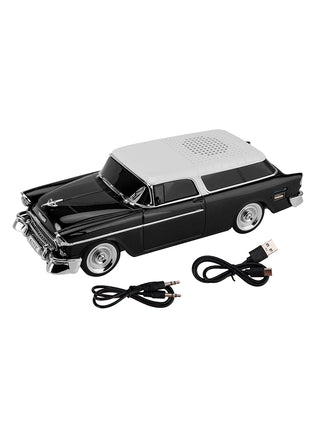 WS-1955 Bluetooth Replica Speaker Retro Speaker Car Design HD Sound TWS FM Radio