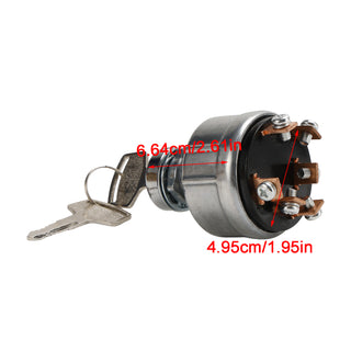 Ignition Switch For Mitsubishi Satoh Case 245 235 255 International 254 244