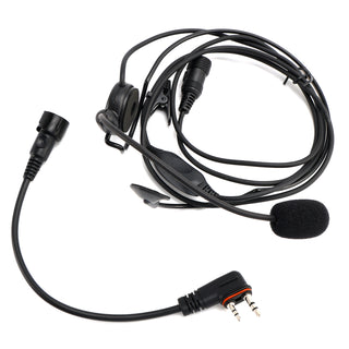 616-C2 Rear-Mounted Tactical Earhook Headset A24 Adapter Cable For A25CE A25N