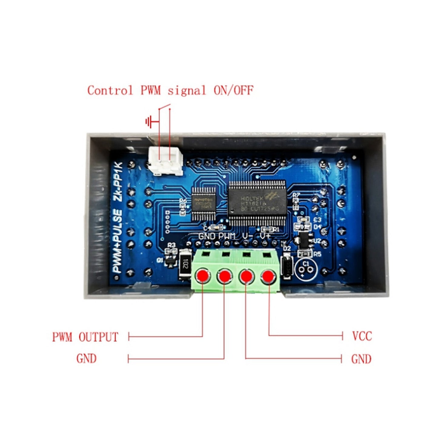 PWM Signal Generator Module Adjustable Pulse Frequency Duty Cycle Square Wave Generic