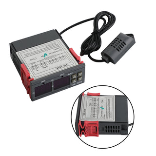 STC-3028 Dual LED Temperature Humidity Controller DC12V Digital Thermostat