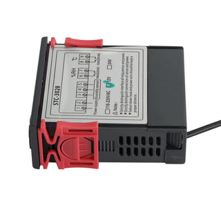 STC-3028 Dual LED Temperature Humidity Controller DC12V Digital Thermostat